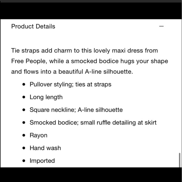 Free People Garden Party Onyx Floral Maxi Dress - Picture 11 of 12